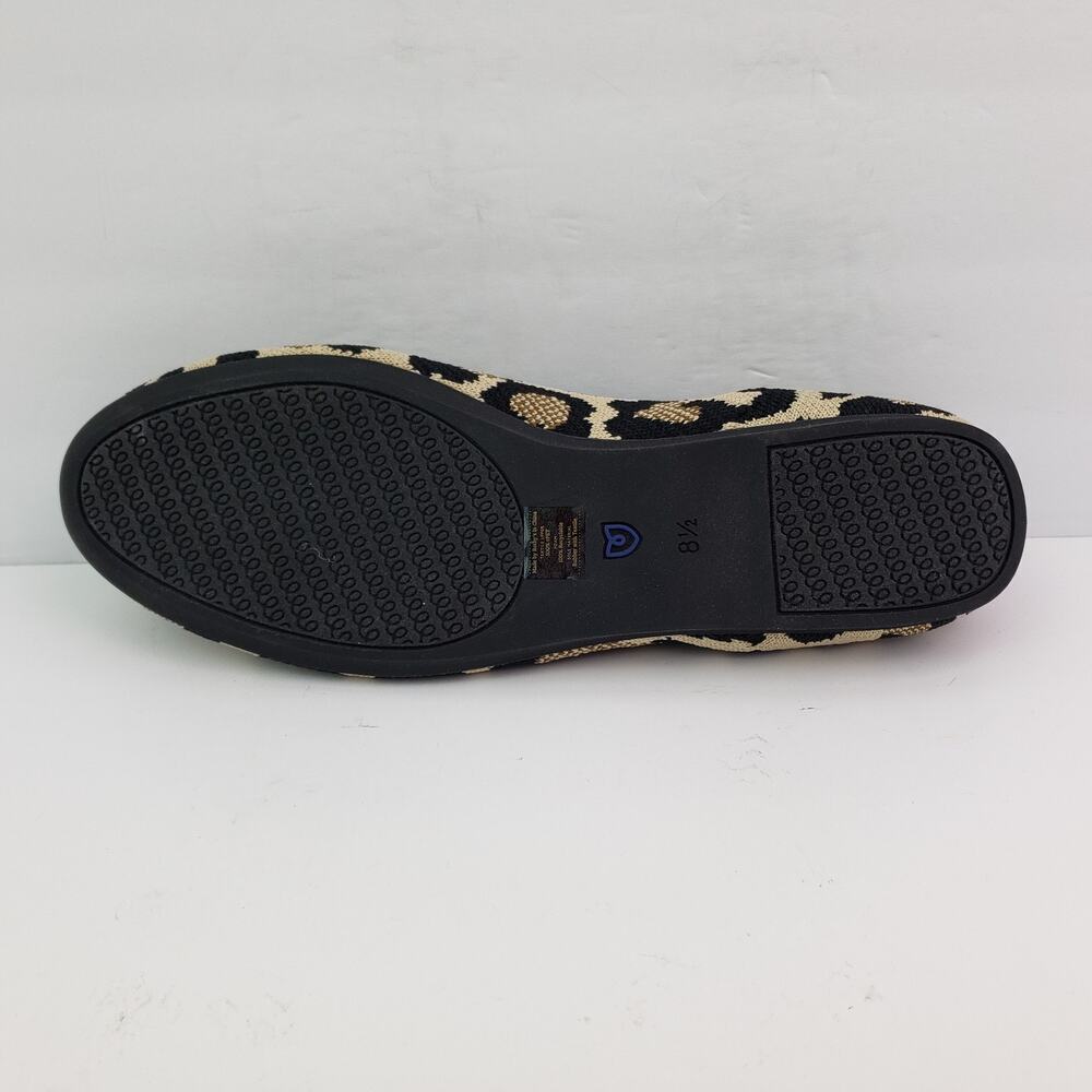 *AMPUTEE RIGHT SHOE ONLY* Rothys Womens 8.5 Desert Cat Animal Print Loafer Shoe - Picture 5 of 8